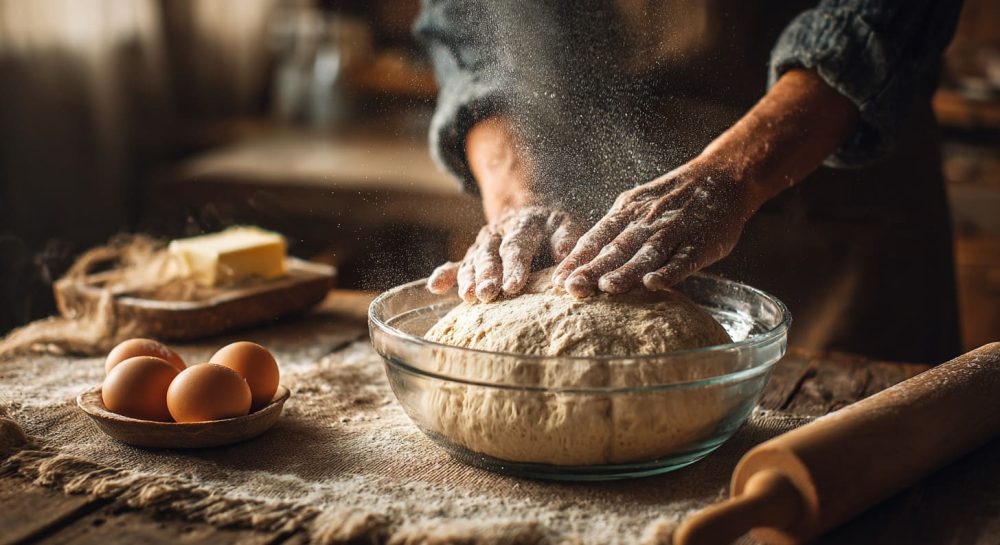домашнее дрожжевое тесто
